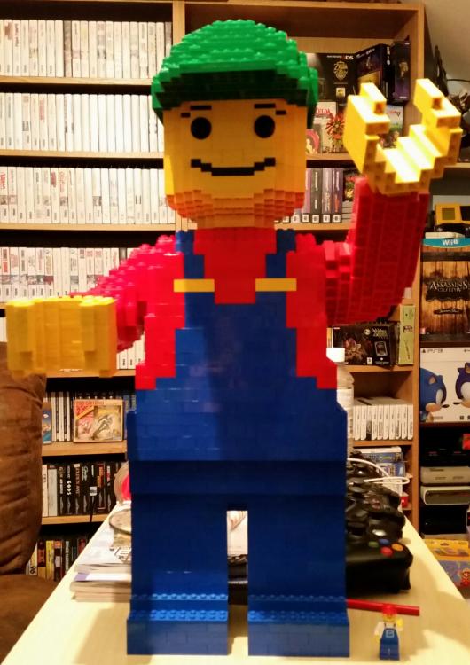 Lego Minifigure Sculpture Complete